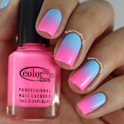 nails ombre candy cotton nail designs pink polish yellow french