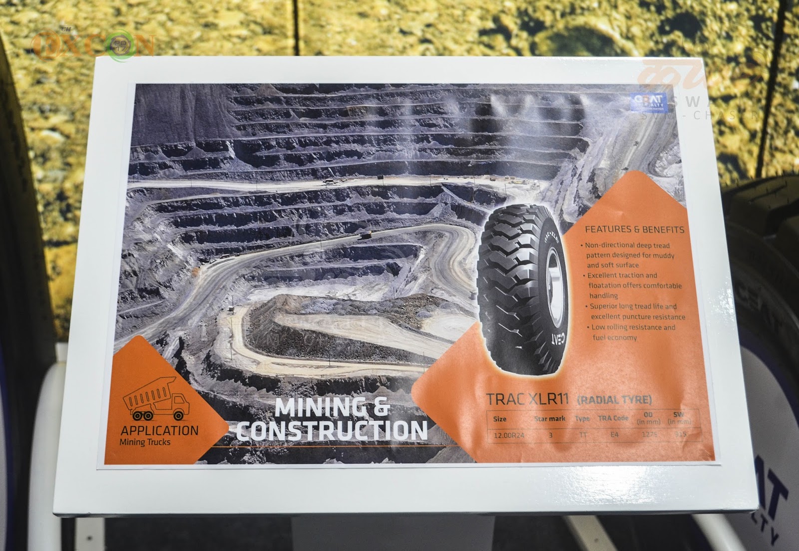 Ceat Specialty Tyres Ltd Indoor Stall Excon 2017