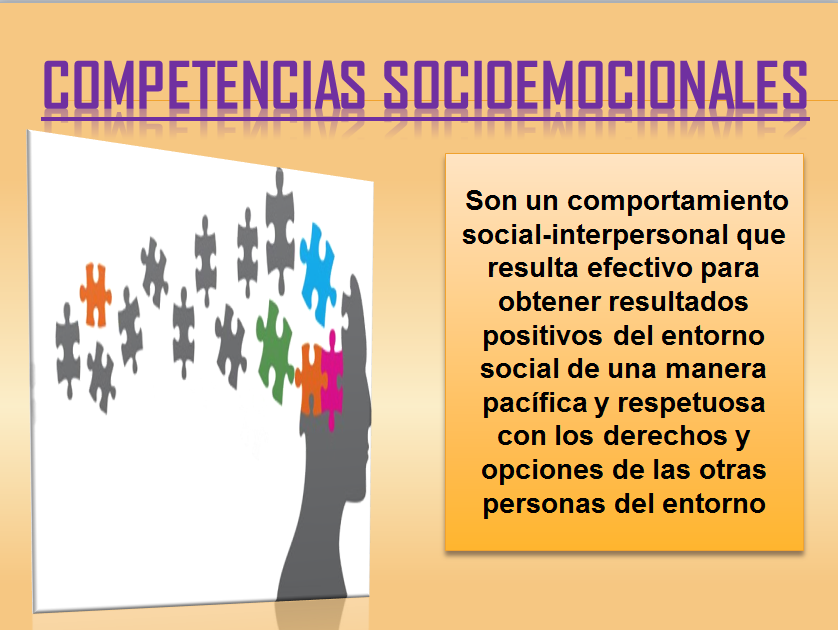 Competencias Socioemocionales del SXXI Competencias Socioemocionales