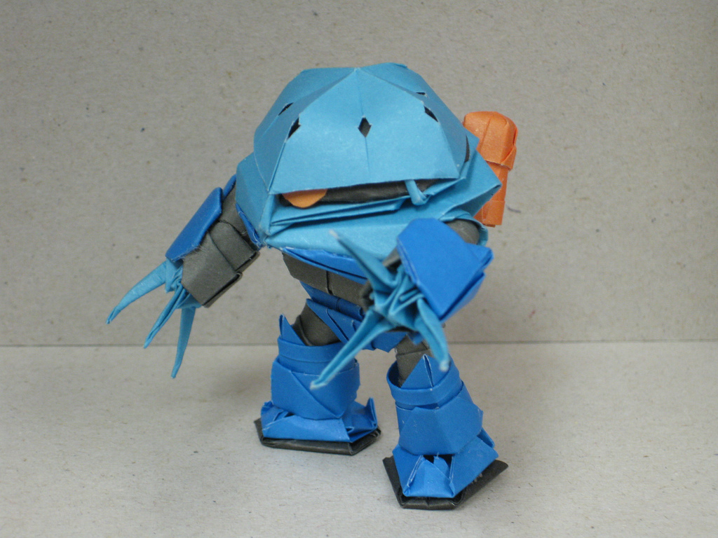 Gundam Inspired Origami model Gundam Kits Collection