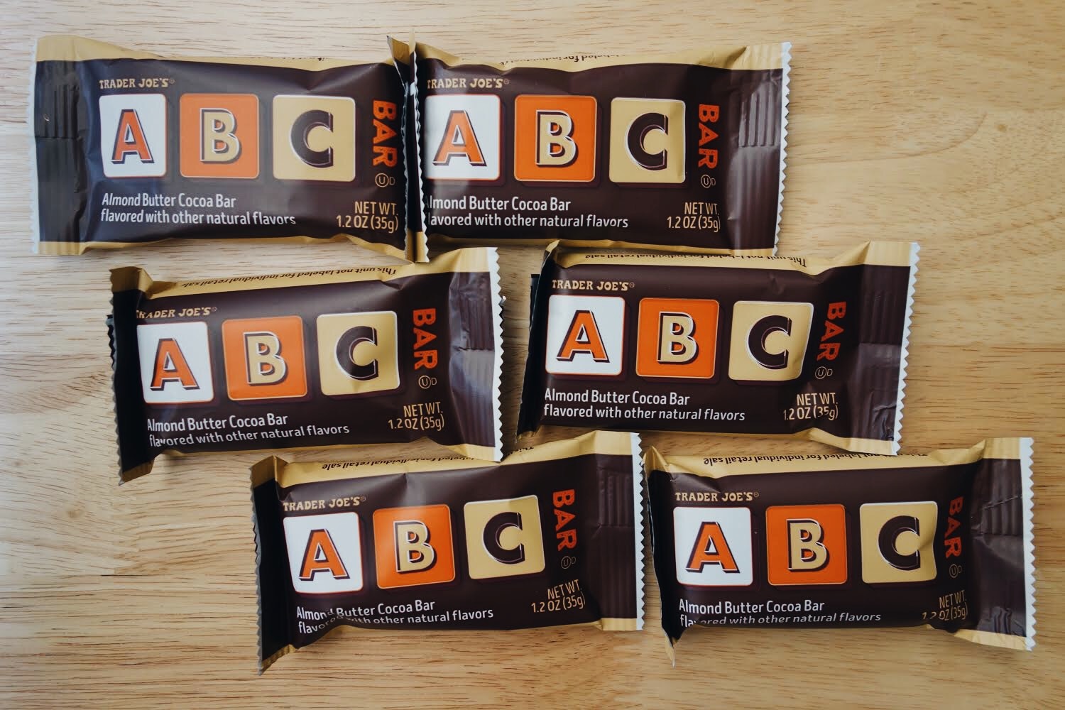 Trader Joe's ABC Bars (Almond Butter Cocoa Bars)