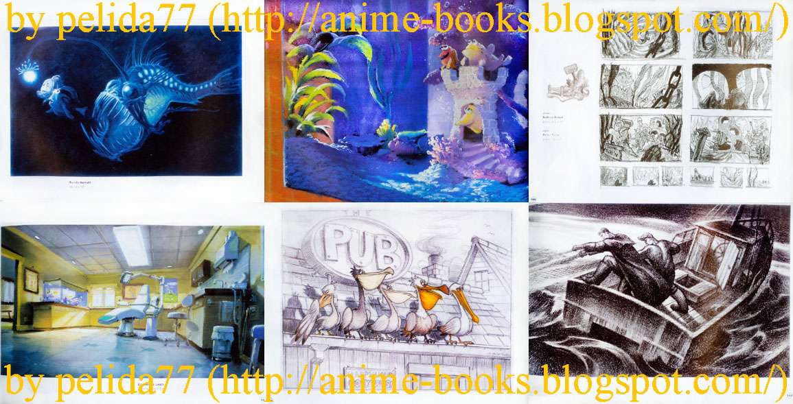 ANIME-BOOKS: THE ART OF FINDING NEMO (Mark Cotta Vaz)