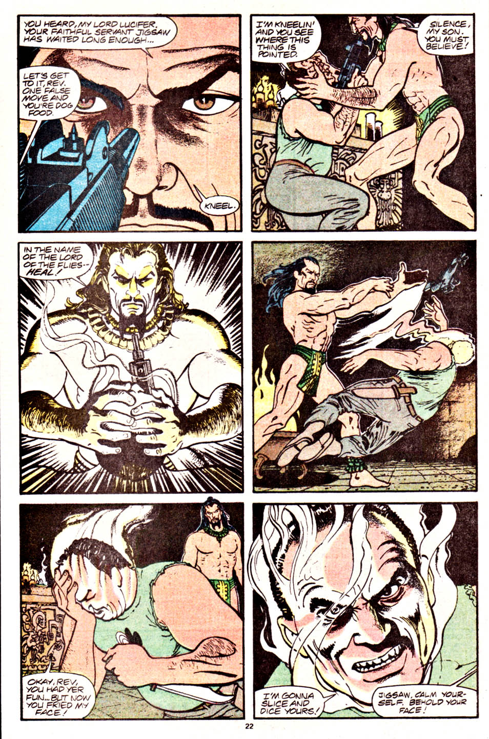 The Punisher (1987) Issue #39 - Jigsaw Puzzle #05 #46 - English 17