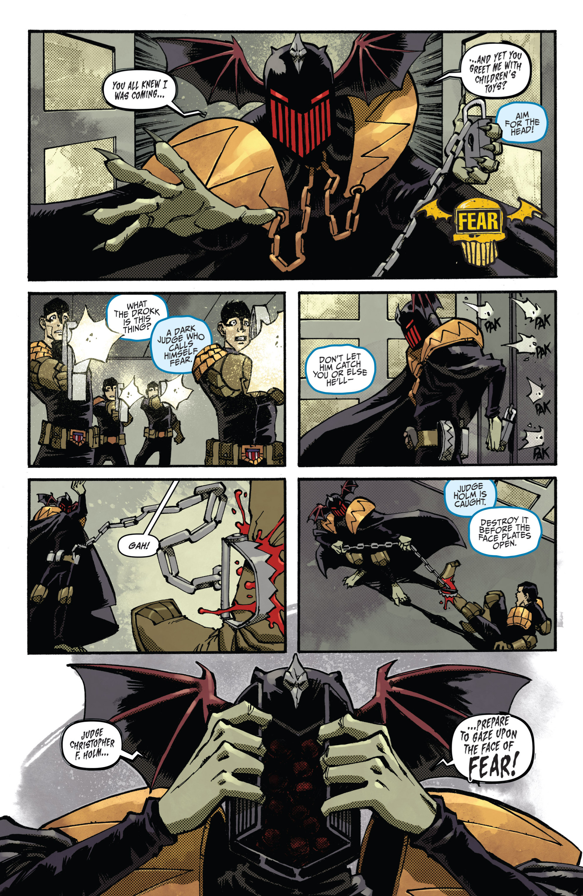 Read online Judge Dredd (2012) comic -  Issue #17 - 6