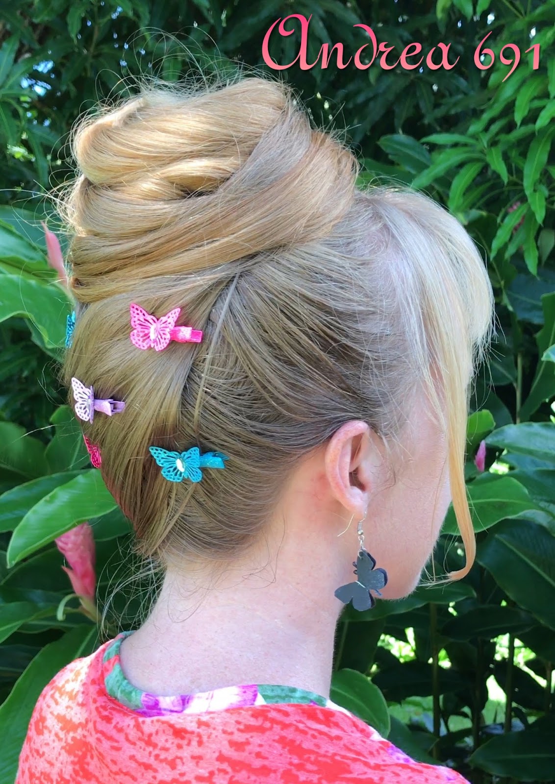 Braids & Hairstyles for Super Long Hair Butterflies Bun