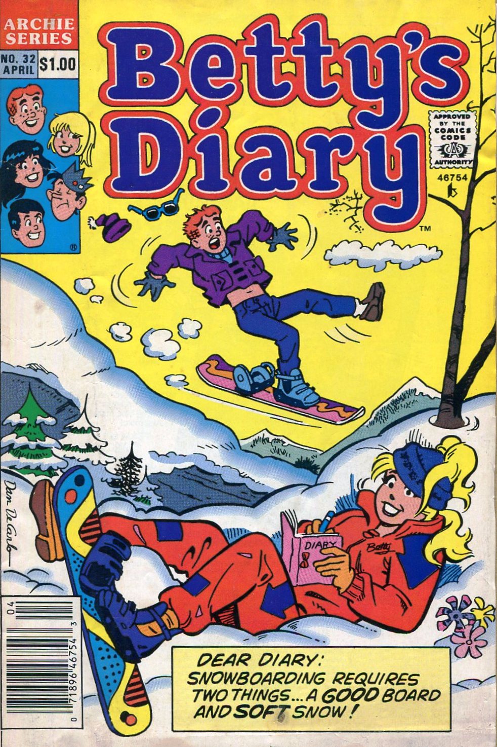 Read online Betty's Diary comic -  Issue #32 - 1