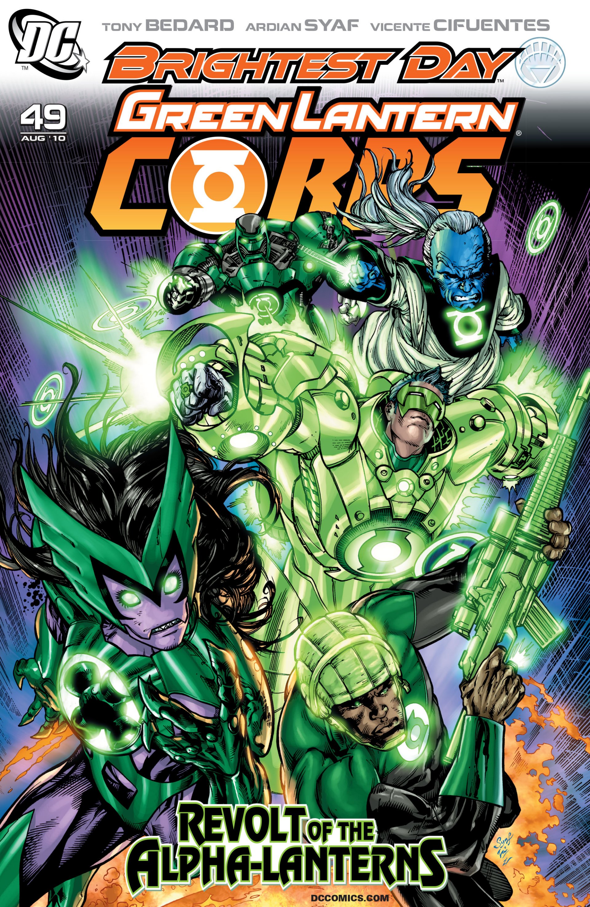 Read online Green Lantern Corps (2006) comic -  Issue #49 - 1