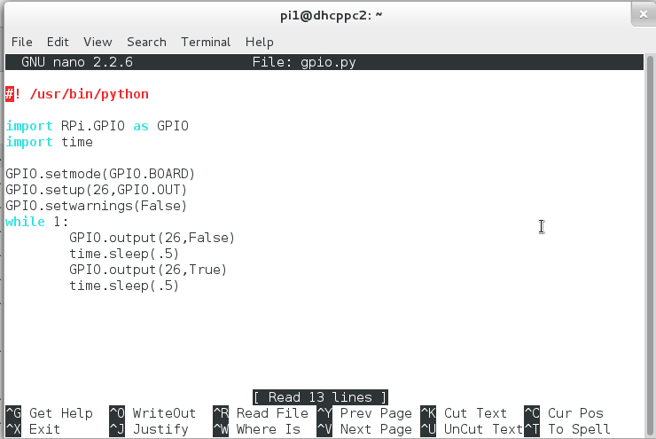 raspberry pi ไทย: gpio raspberry pi python
