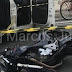 Motociclista morre e mulher fica ferida em colisão entre caminhão e moto em Campos
