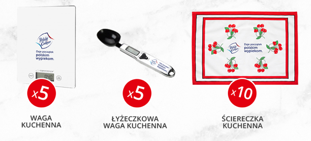 Wygraj wagę kuchenną, ściereczkę i produkty marki Polski Cukier Konkurs