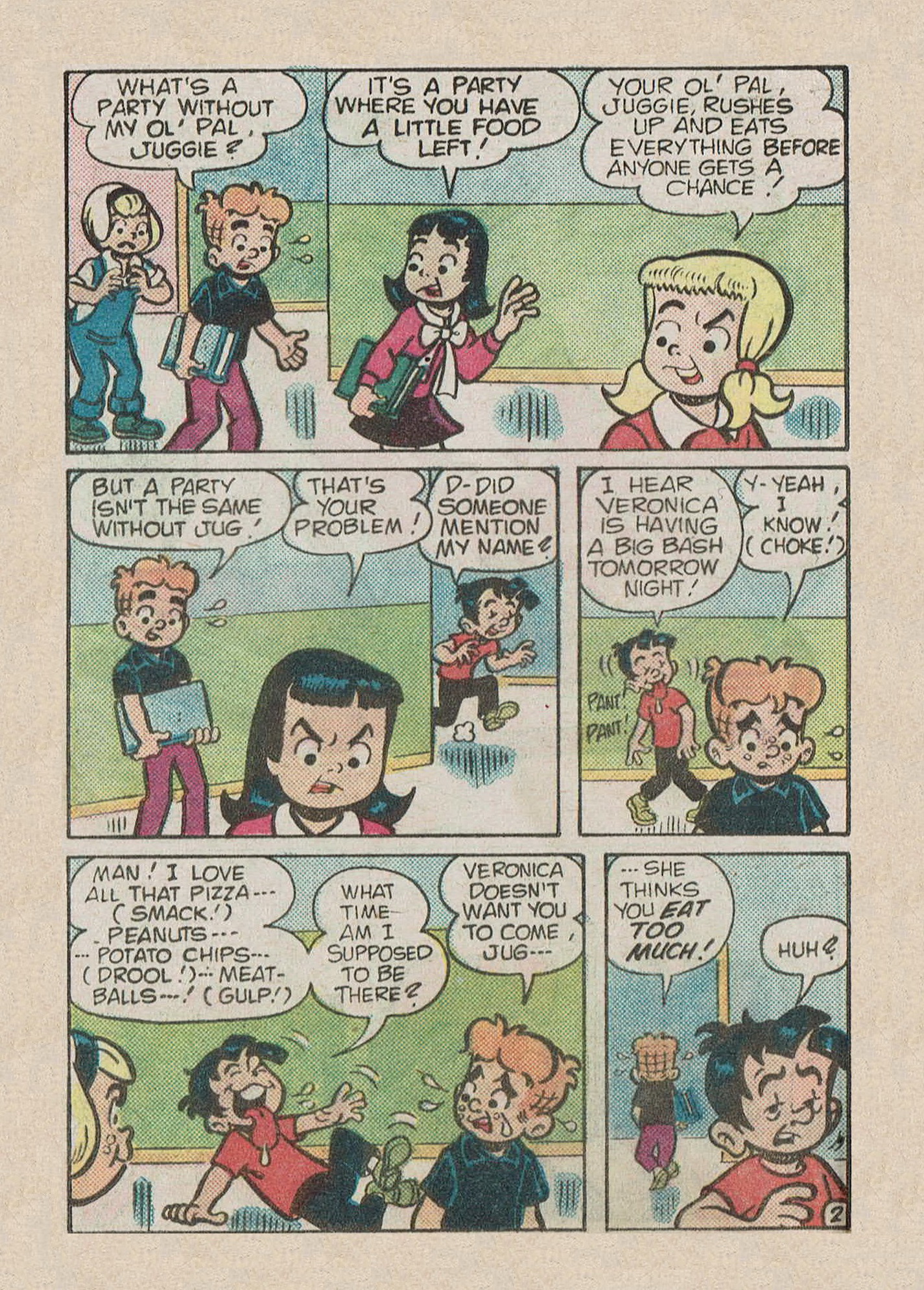 Read online Little Archie Comics Digest Magazine comic -  Issue #25 - 36