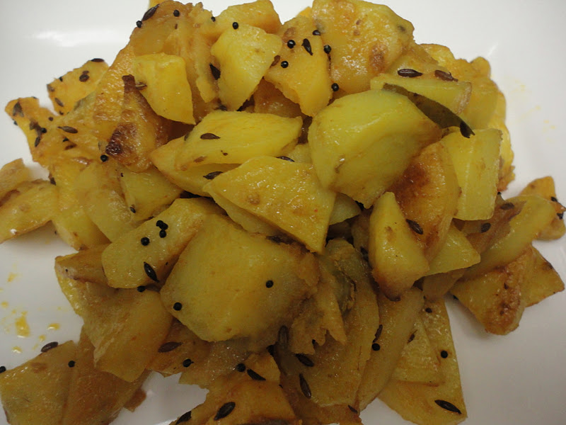 Desi / Maharashtrian food Potato Fry