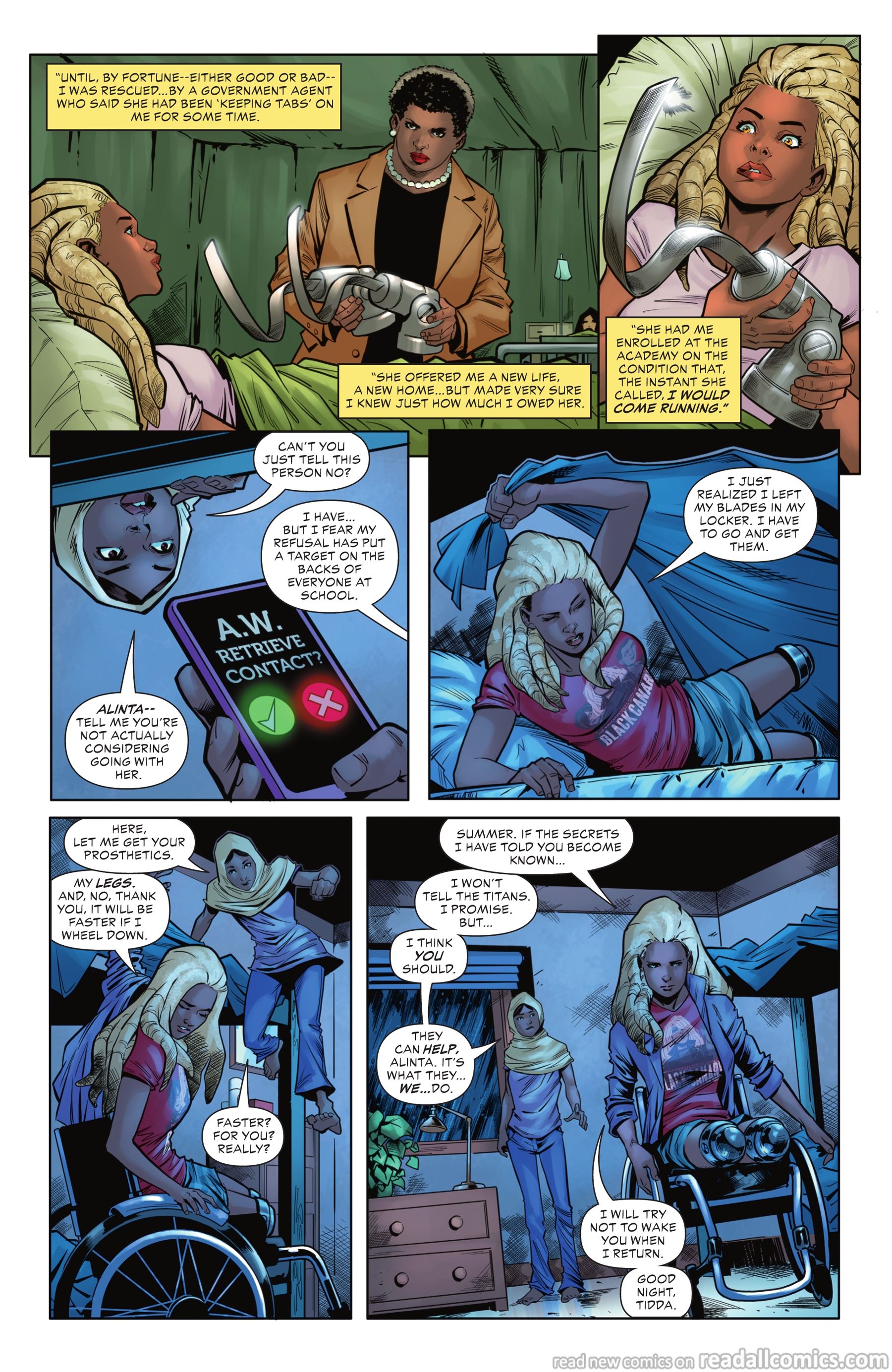 Teen Titans Academy #1 chapter 3 page 10