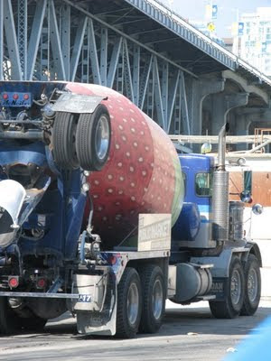 strawberry cement mixer