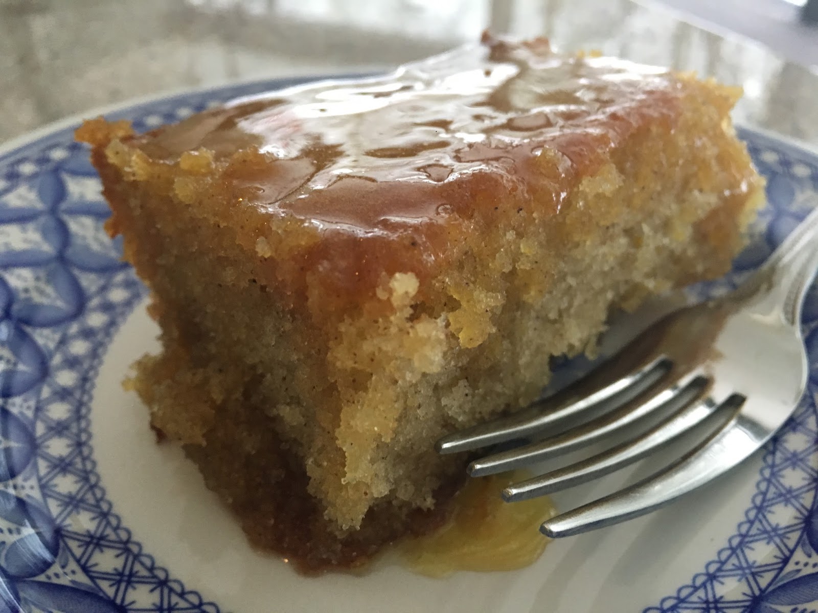 pass the peas, please greek honey cake