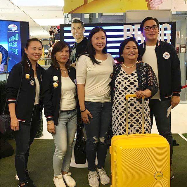 american tourister spicy peach