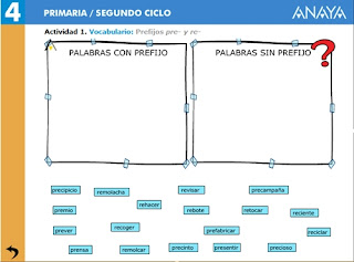 NUESTRA BIBLIOTECA DE CLASE: Prefijos y sufijos