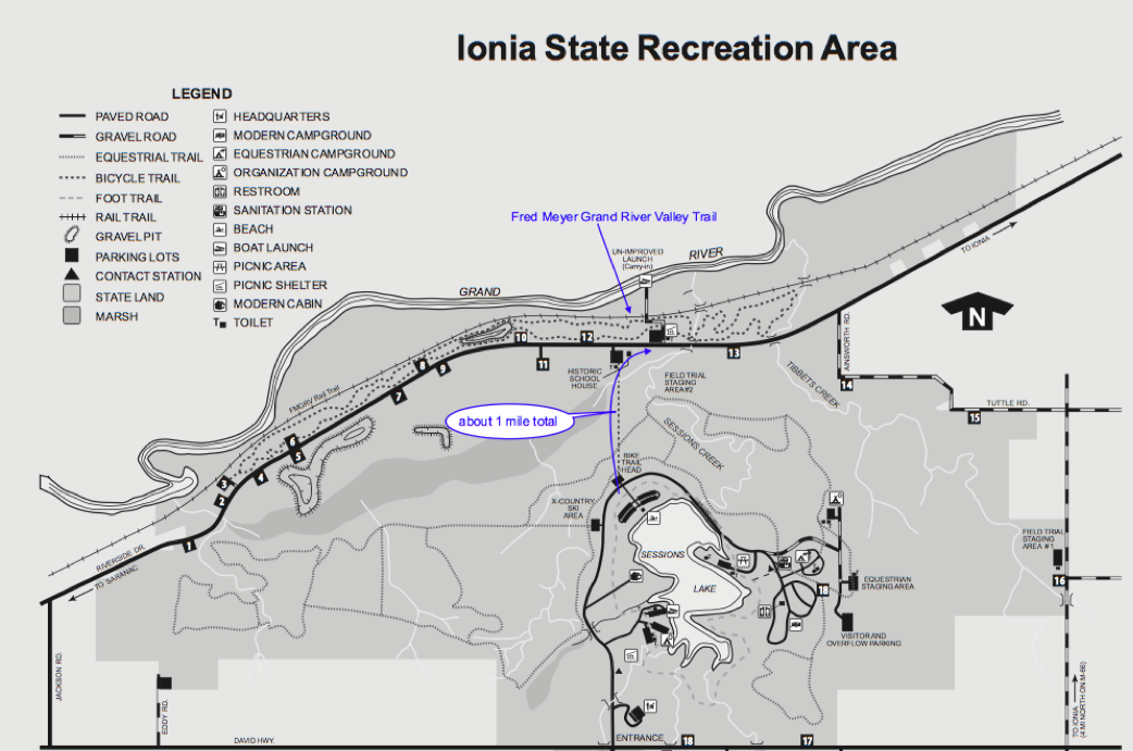 Travel Reviews & Information Ionia Michigan / Ionia State Park