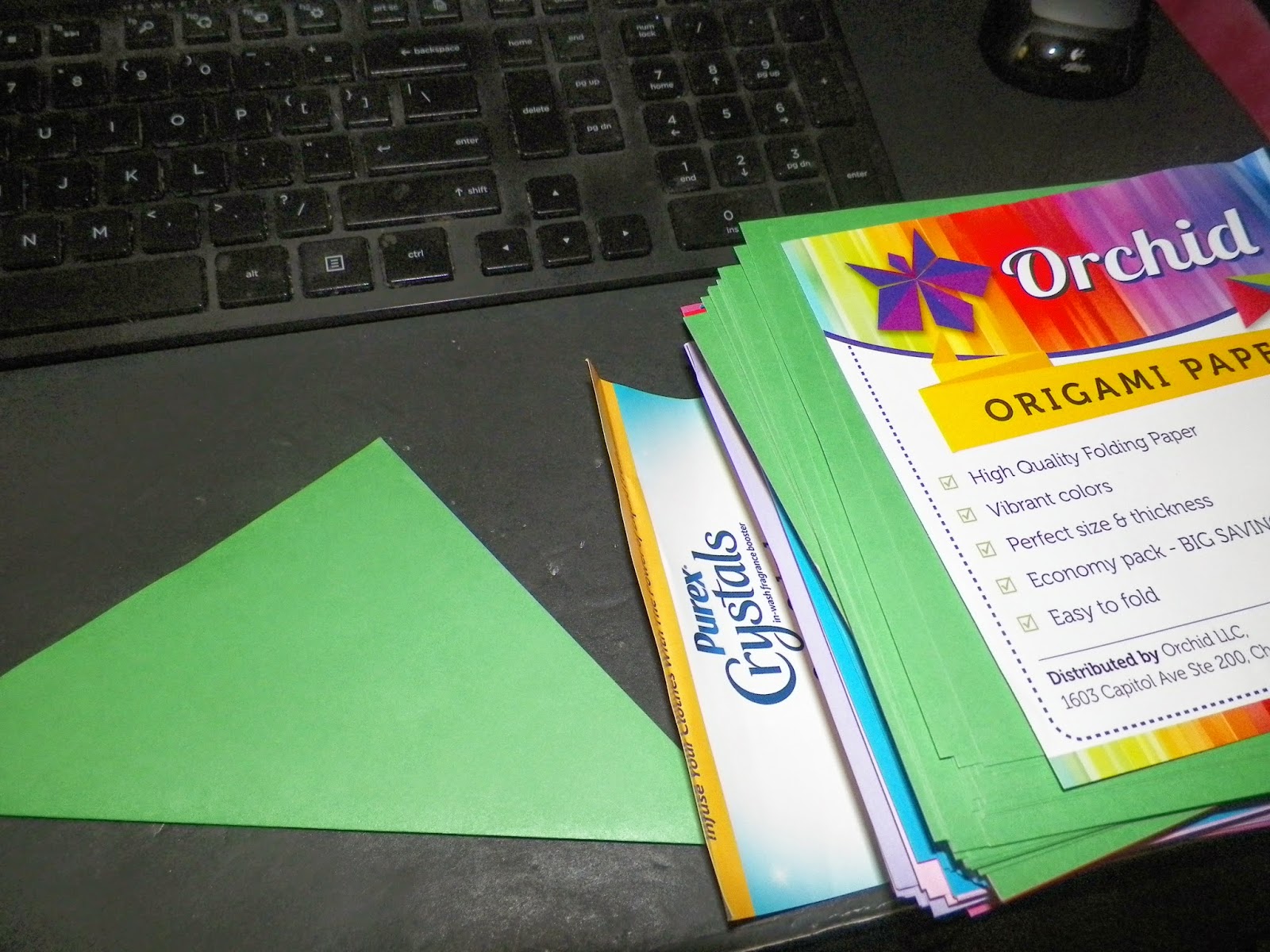 mygreatfinds Orchid 500 Sheet Origami Paper Review