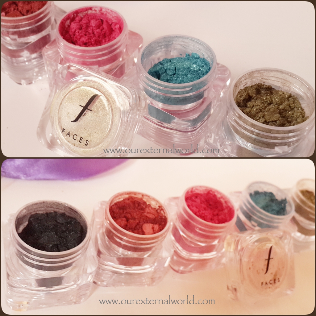 FACES Stackables Glitter and Sparkle Dust Whish Review, Swatches