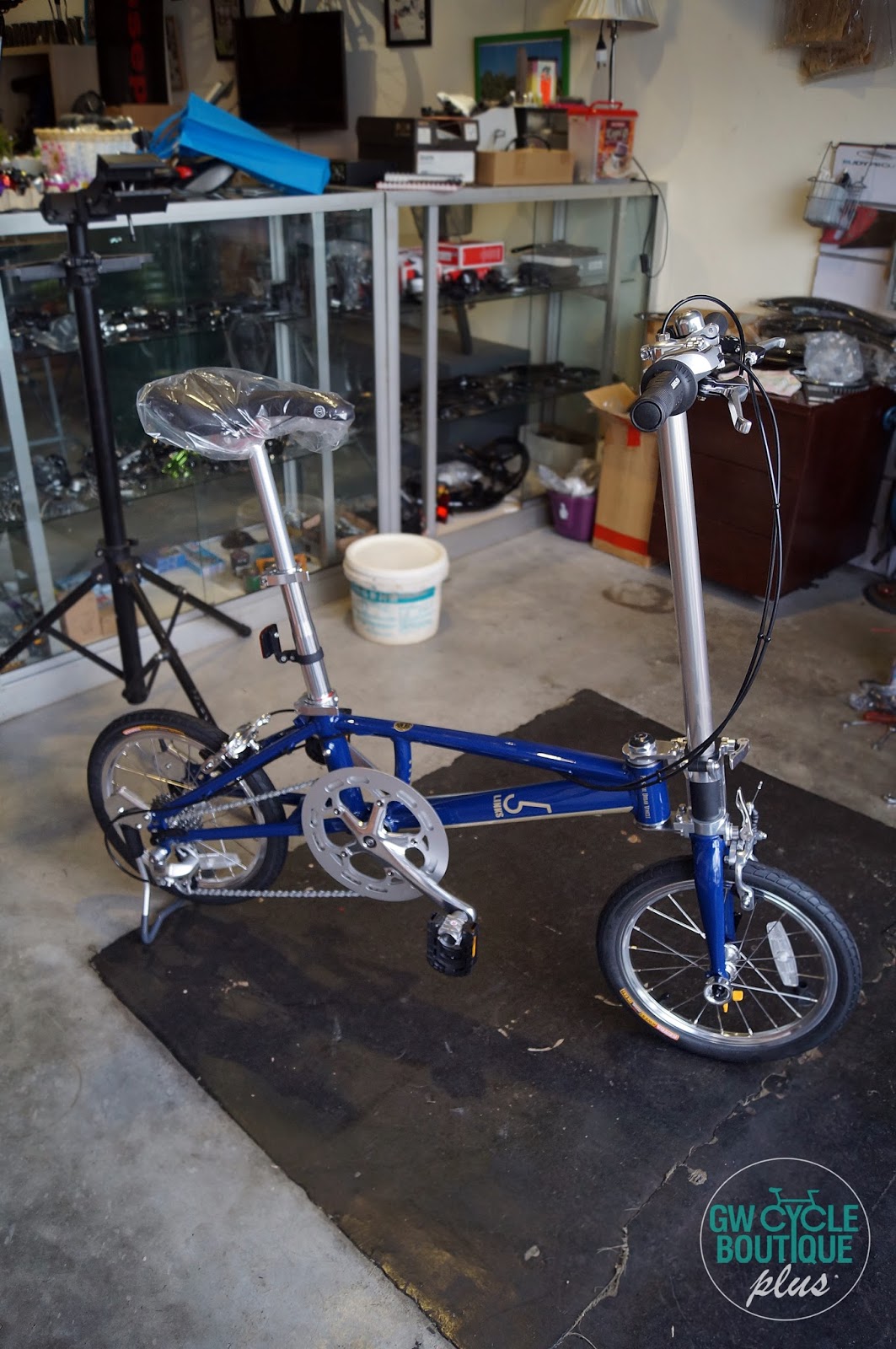 5links folding bike