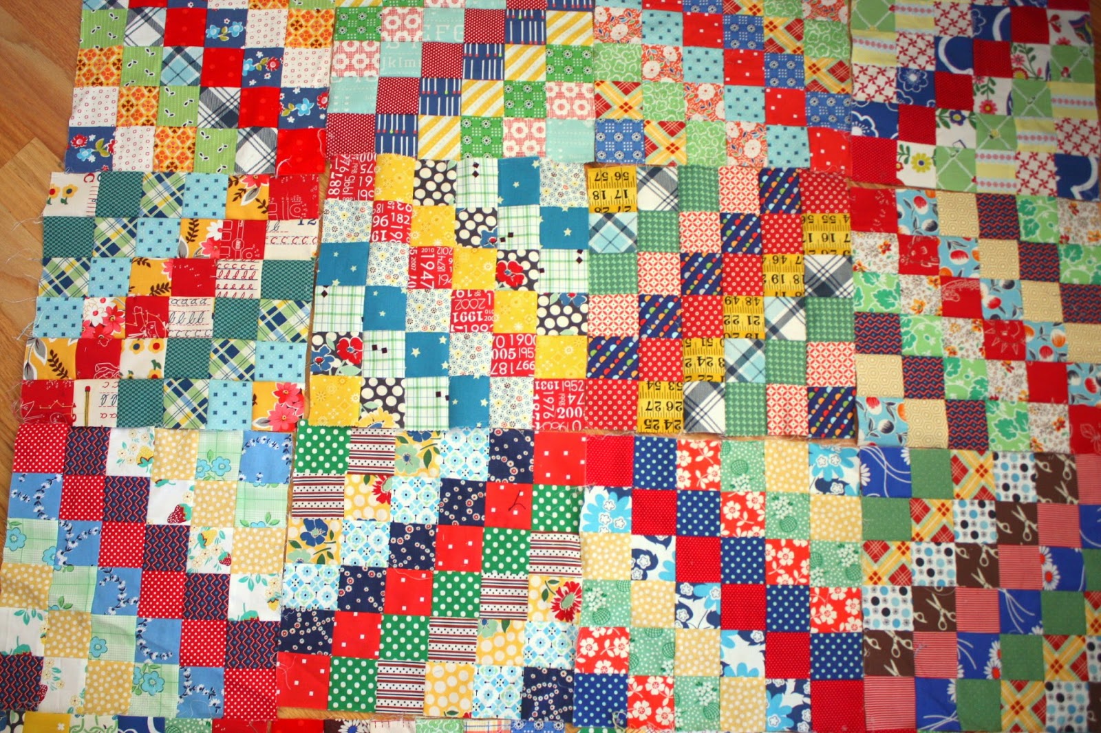 New Quilt Block and Scrappy Trip Around the World - Diary of a Quilter ...