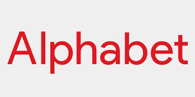 graphic of the logo for Alphabet, the new holding company that owns Google