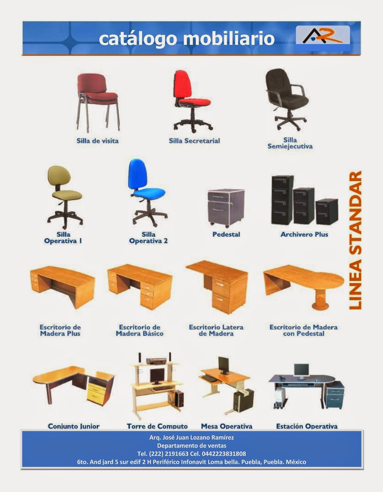 Ventas de muebles de oficina, escuelas y gimnasios al aire libre