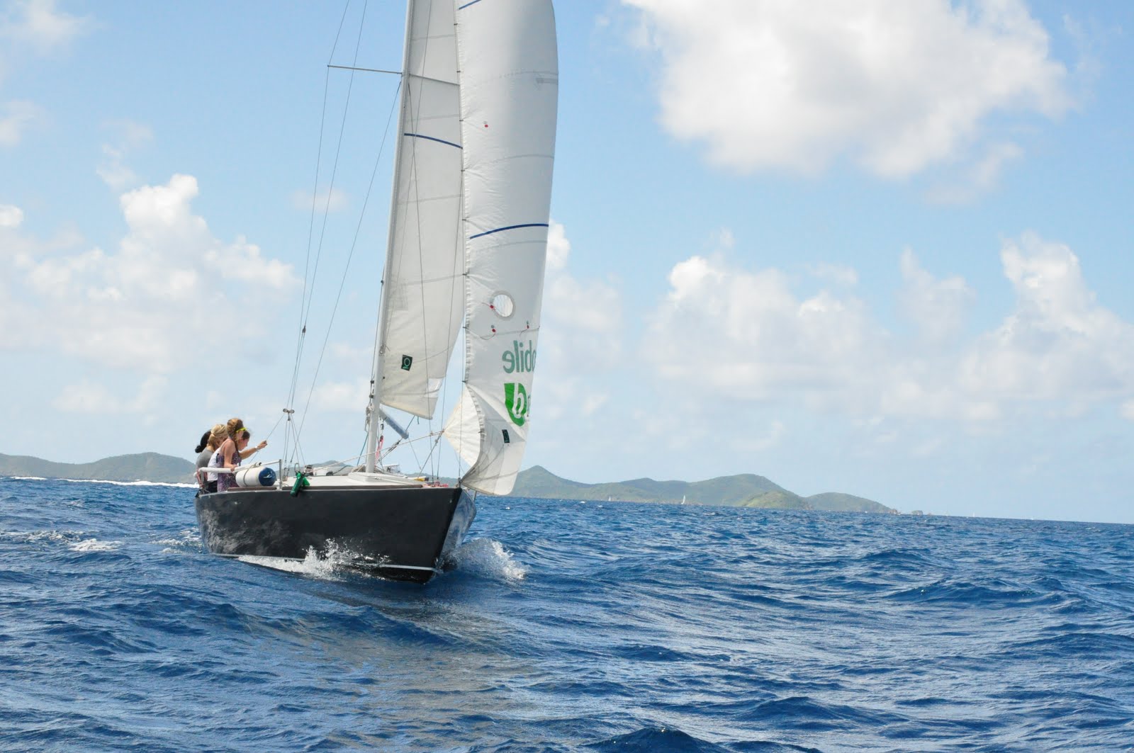 Lundy Charters Adventure Travel And Crewed Charters Sail BVI Girls