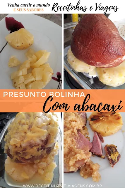 Como fazer presunto bolinha com abacaxi: Receita de Natal