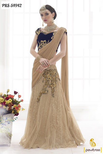 latest bridal wedding lehenga designs for reception and ceremony party in India