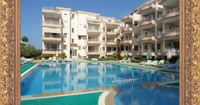 Didimde Satılık Büyük Havuzlu Büyük Balkonlu Yazlık Daire Didim Fatih