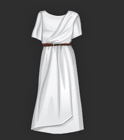 Stardoll Investigators: FREEBIE: Sims 3 Toga Dress