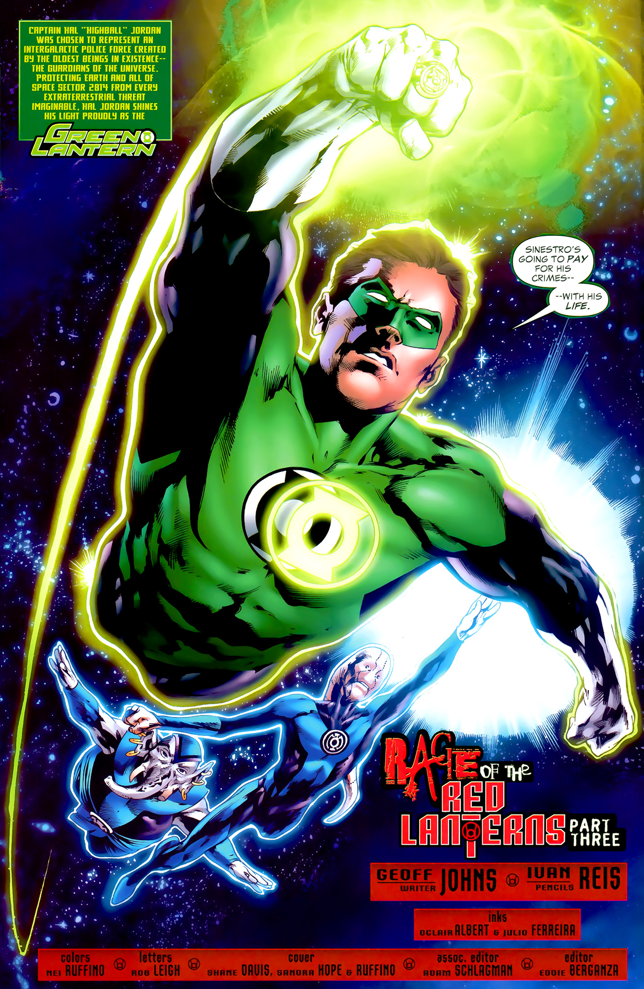 Read online Green Lantern (2005) comic -  Issue #37 - 3