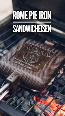 Gear of the Week #GOTW KW 45 | ROME Pie Iron – Sandwicheisen | Sandwiches am Lagerfeuer | Waffeleisen aus Gusseisen | ROME Industries