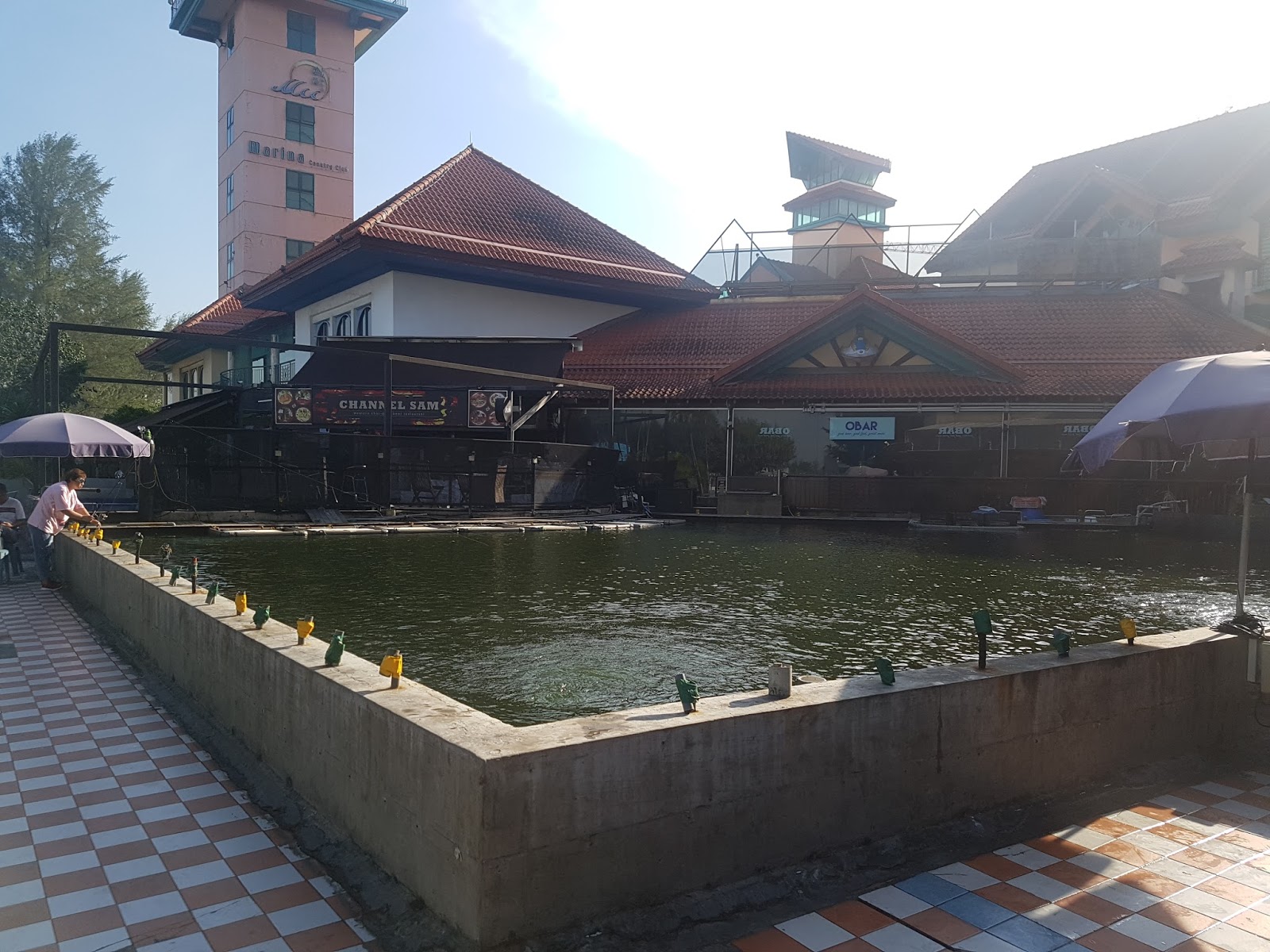 Gills Fishing Pond (Singapore) at Punggol Marina Country Club