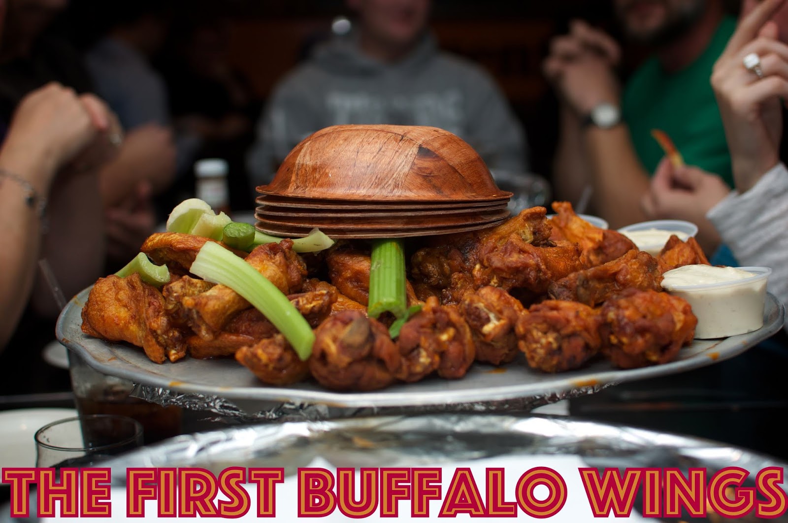 The World's First Buffalo Wings at Anchor Bar, Buffalo, New York Tony