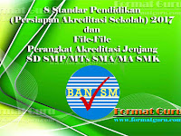 8 Standar Pendidikan (Persiapan Akreditasi Sekolah) 2017 dan File-File Perangkat Akreditasi Jenjang SD SMP/MTs SMA/MA SMK 8 Standar Pendidikan (Persiapan Akreditasi Sekolah) 2017 dan File-File Perangkat Akreditasi Jenjang SD SMP/MTs SMA/MA SMK