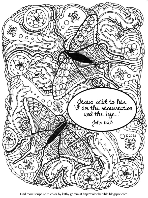 Color The Bible: Lent or Easter