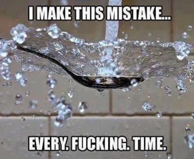 I Make This Mistake.......