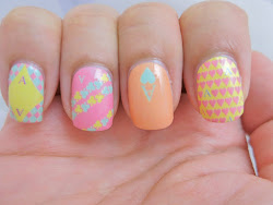 nail a1026 poker pastel wrap cards