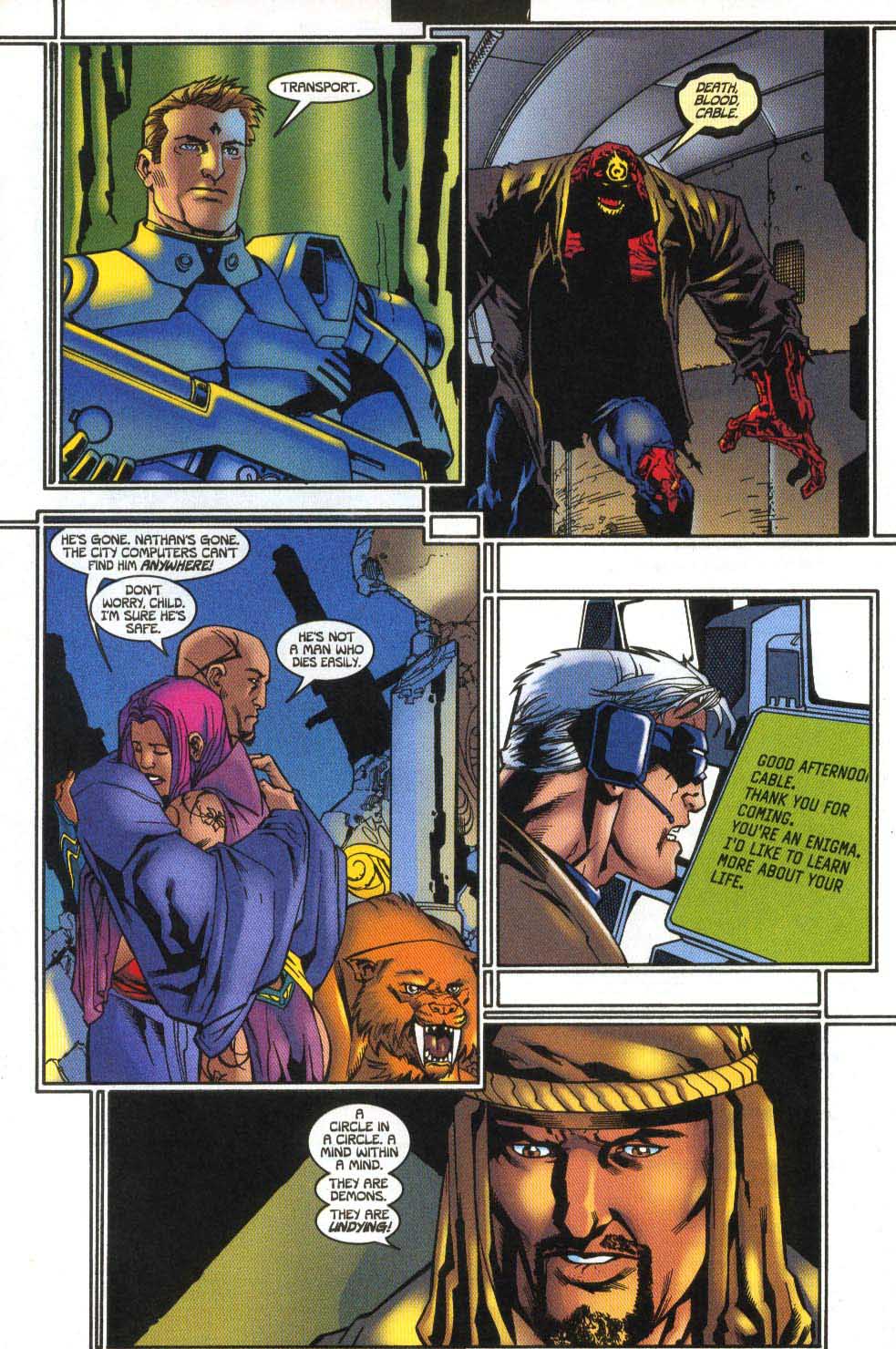 Read online Cable (1993) comic -  Issue #80 - 21