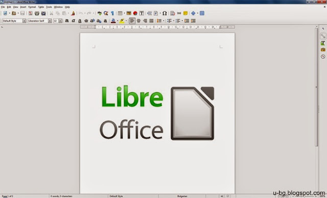 LibreOffice е също страхотен безплатен офис пакет