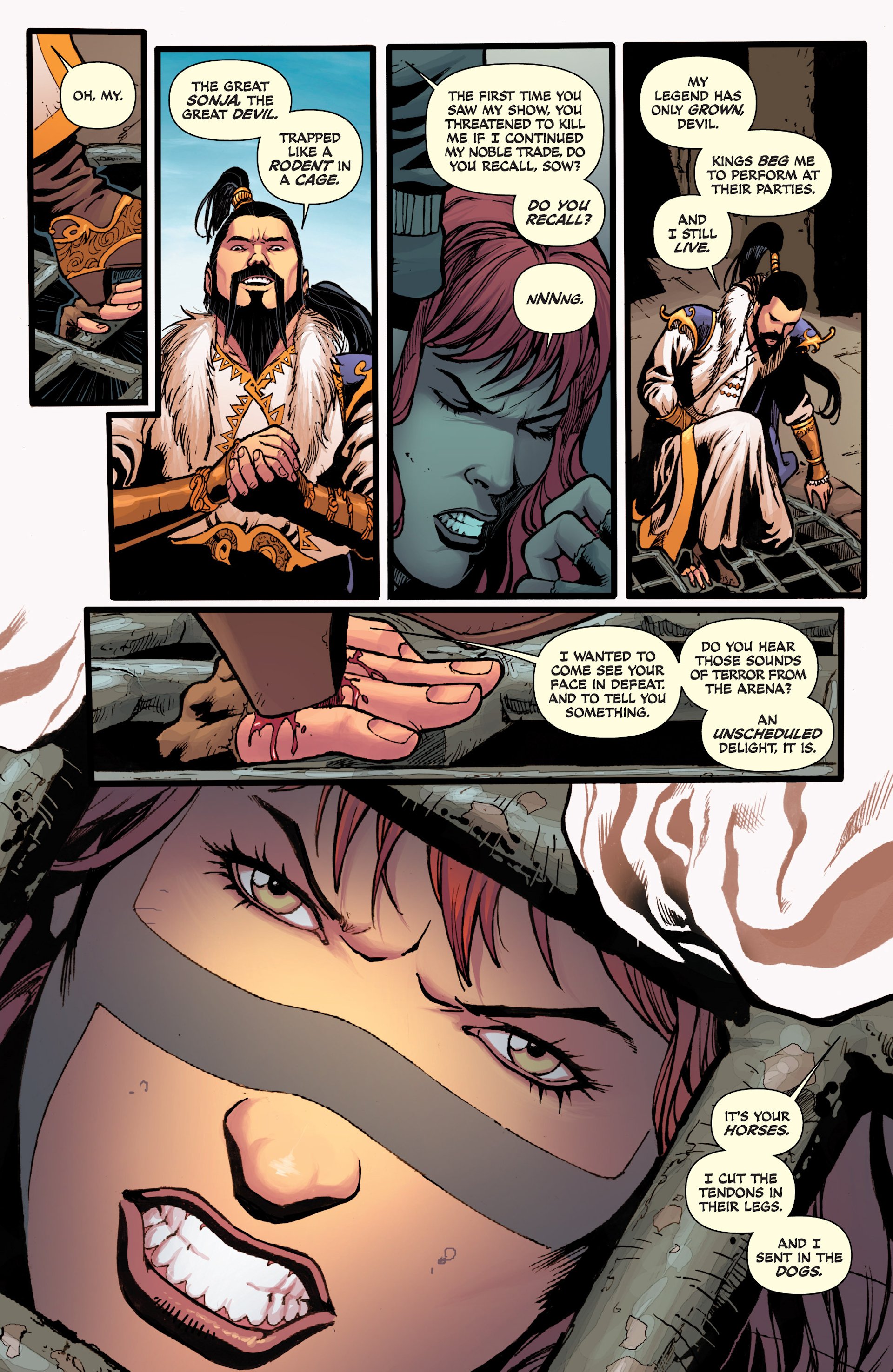 Read online Red Sonja (2013) comic -  Issue #8 - 16