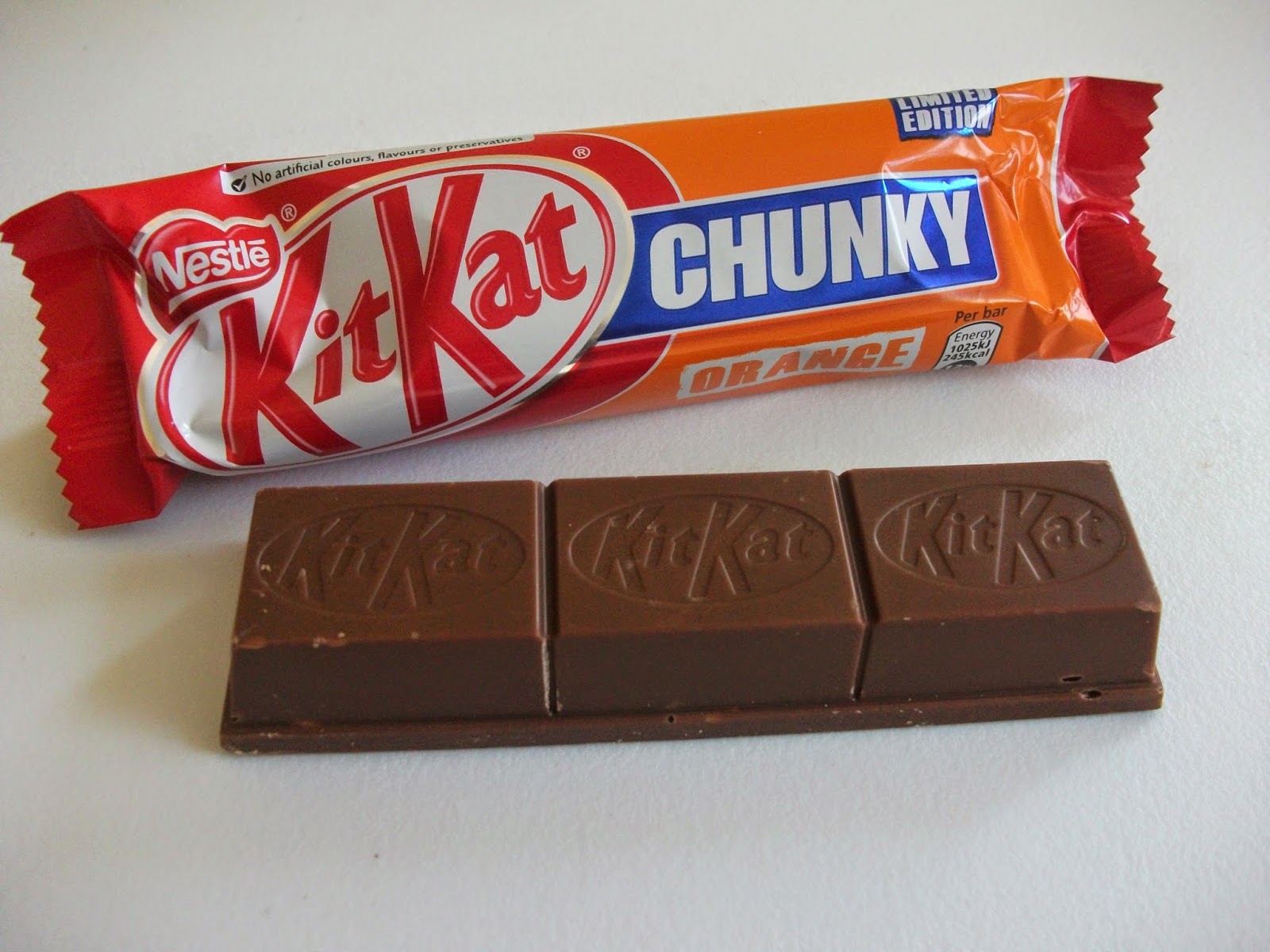 Nestlé Kitkat Chunky Orange (Limited Edition) Review