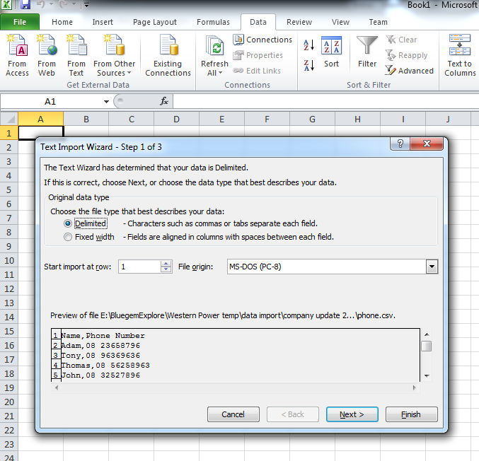 SF s Blog MS Office EXCEL 2010 The Safest Way To Open csv File And 