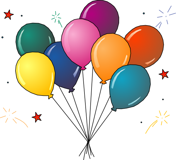 clip art balloons congratulations - photo #6