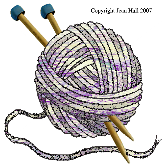 ArtbyJean - Paper Crafts: Balls of knitting wool in lots of different ...