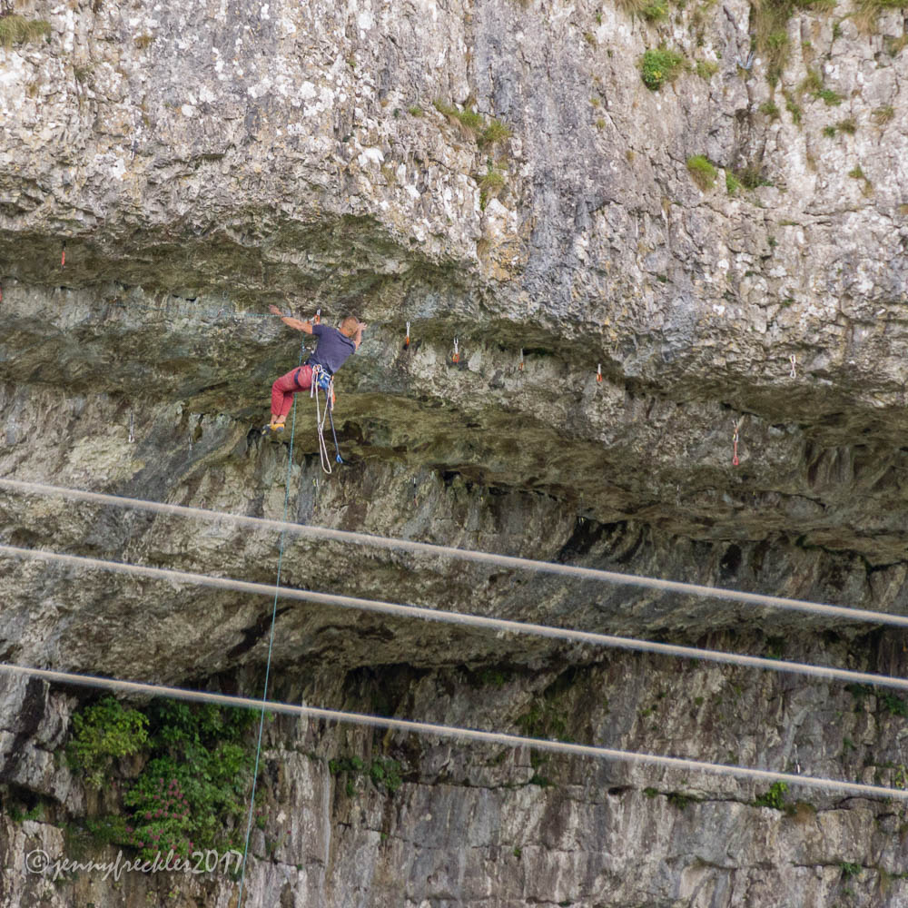 Saltaire Daily Photo Climbing Kilnsey Crag