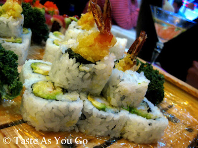 Shrimp Tempura Roll at Amura - Dr. Phillips in Orlando, FL (Photo by Michelle Judd of Taste As You Go)